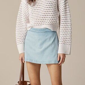 J. Crew Denim skort Size 0